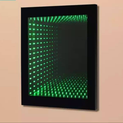 Infinity LED Tunnel Mirror Light – Color Changing with Remote – Talonaz