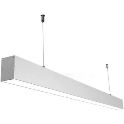 LED Linear Hanging Bar Light – 30W – 4ft – Custom Color Architectural Fixture – Talonaz